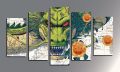 5-Piece Canvas Wall Art Set –Dragon Ball Z Shenron Eternal Dragon Print. 