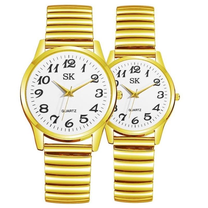 【Quality certifications】Middle-aged and Elderly Watches for Men and Women, Couple's Watches, Digital Watches, Steel Watches
