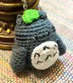 Handmade Crochet Key Ring/ Key Chain (Totoro). 