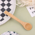 1Pc Wooden Spoons Mini Tasting Spoons Condiments Salt Spoons For Kitchen Cooking MNP. 