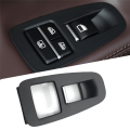 Car Rear Window Switch Lift Panel Door Armrests Panel Tirm 51427216783 for 5 Series GT F07 2010-2017. 