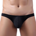 Men ́s panties with bikini thong n smooth soft G-stri men's underwear thong thong breathable ultra-thin men's panties U convex panties. 