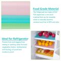 12 Pack Refrigerator Mats, Washable Refrigerator Liners, Fridge Pad, Easy to Clean Shelf Liner, Cuttable Kitchen Mat. 