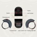 fasdaga 2x Mini Digital LCD Electronic Finger Ring Hand Tally Counter 6 Digit Rechargeable Counters Clicker-White & Black. 
