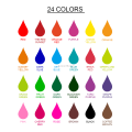 Asinrn ERosIon 10ml Liquid Pigment Diffusion Pigment Handmade Epoxy Resin Pigment Liquid Colorant Dye Ink Jewelry Lip Gloss DIY Cake Making. 