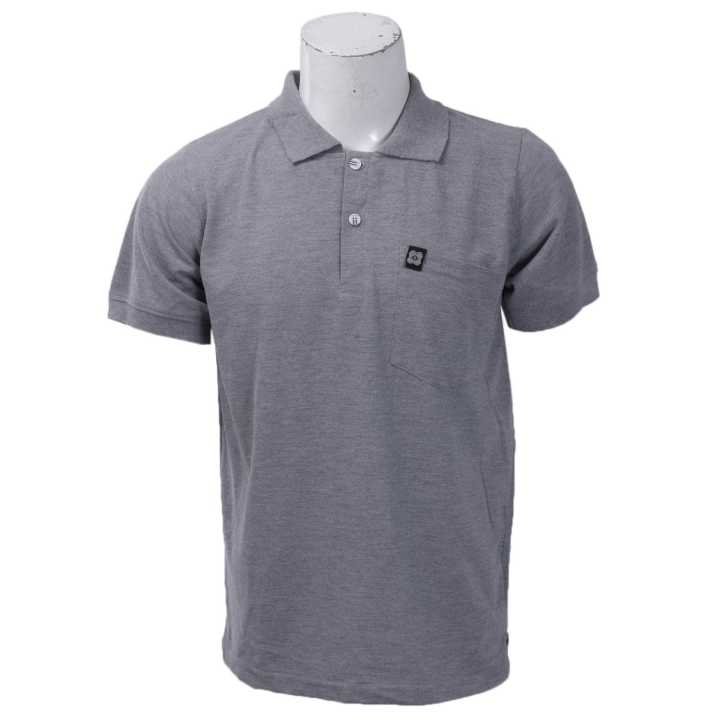 Grey Polo T Shirt For Men