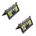 JINMY 2X 4 Digit Score Board Basketball Football Volleyball Sport Table Tennis Scoreboard Waterproof Scoreboard. 