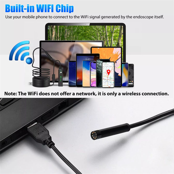 Wireless%20Endoscope%20WiFi%20Borescope%20Inspection%20Camera%201200P%20HD%20IP68%20Waterproof%20Snake%20Camera%20With%208%20LED%20For%20Android%20IOS%20Tablet%20PC%20Demoo%20-%20Image%205