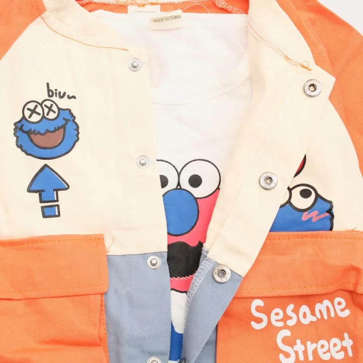 Orange/Black%20Winter%20Jacket%20And%20Trouser%203%20Pcs%20Set%20For%20Baby%20-%20Image%203