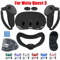 Silicone Protective Case for 3 VR Head Face Cover Handle Grip Button Cap VR Accessories A. 