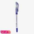 Blue Color Cello Techno Tip Ball Pen Pack Of 10. 