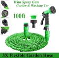 Magic Hose Pipe - 100 Ft. Expandable With Spray Gun. 