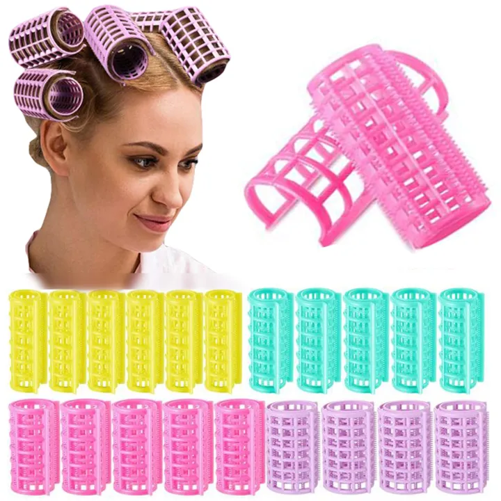 Spunky%20Addons%2010Pcs%20Plastic%20Hair%20Rollers%20Self%20Grip%20Rollers%20Hair%20dressing%20Curlers%20-%20Image%203
