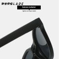 Sutuiying Simple Vintage Round Sunglasses Women Men 2025 Luxury Brand Design High Quality Retro Rivet Yellow Blue Lens Square Sun Glasses Female UV400. 