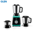 Glen Mixer Grinder 750W 100% Copper Motor 3 Stainless Steel Jars. 