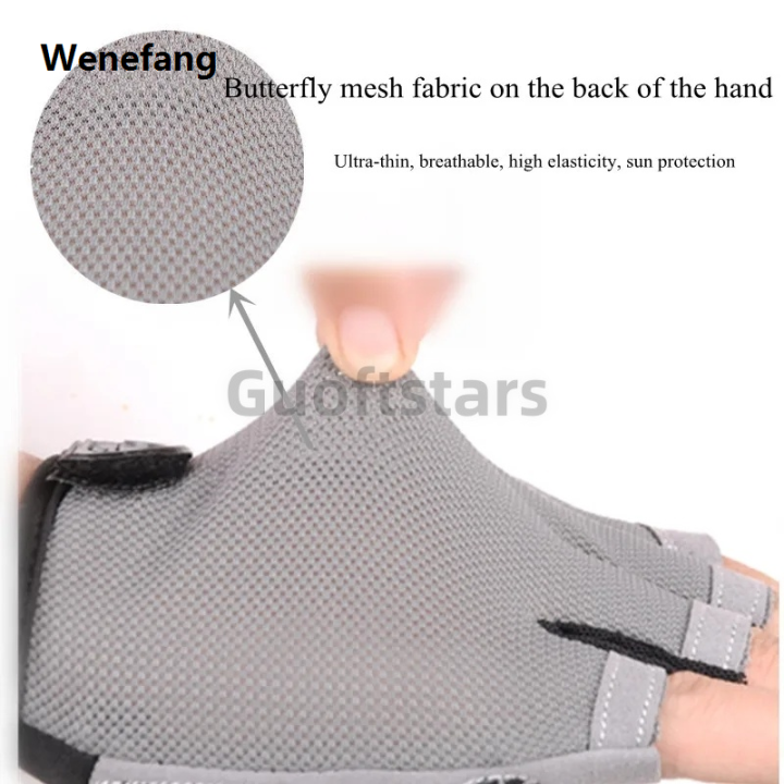 Wenefang%201Pair%20Cycling%20Gloves%20Anti%20Slip%20Breathable%20Men%20Women%20Half%20Fingerless%20Gloves%20Bike%20Mtb%20Gloves%20Summer%20Gym%20Yoga%20Sport%20Training%20Gloves%20-%20Image%204