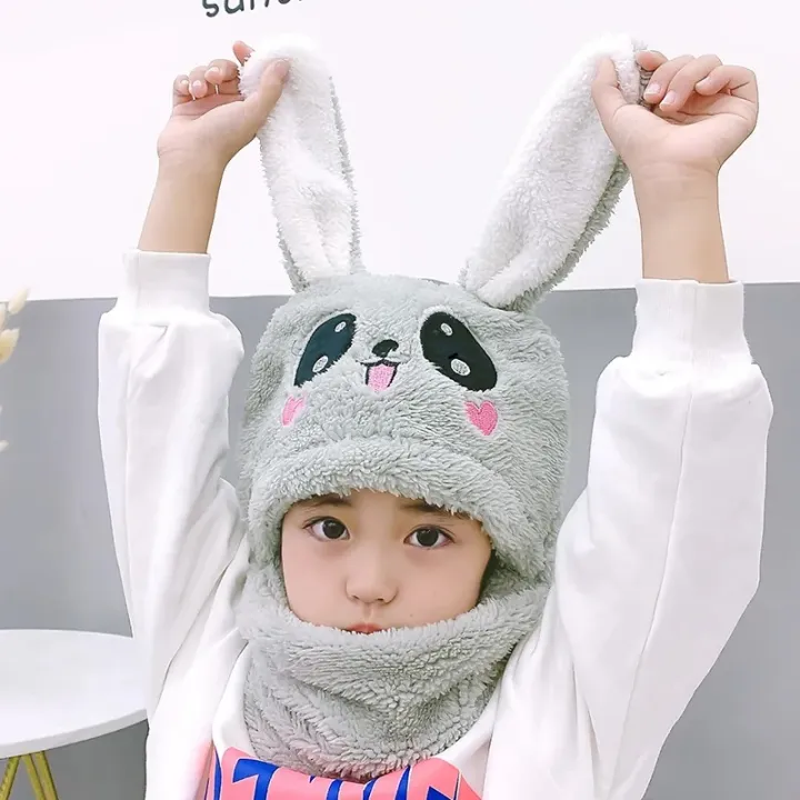 Cute%20Warm%20Baby%20Velvet%20Fur%20Monkey%20Cap%20Topi%20Soft%20Winter%20Hat%20Beautiful%20Design%20For%20Baby%20Boy%20And%20Girl%20-%20Image%203
