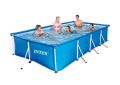 Intex Metal Frame Rectangle Pool Set 8.5Feet Leanth. 