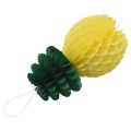 NAMUNY 12 Pack Pineapple Honeycomb Centerpieces Tissue Paper Pineapple 8 Inch Supplies Table Hanging Decoration Hawaiian Luau Birthday Wedding Home Favor. 