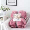 Premium Luxury Ultimate Super Soft Reverse Sherpa Throw Blanket - King Size (Random Colours). 