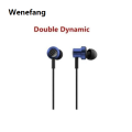 Wenefang 【New design】Xiaomi Single/double Dynamic Earphone In-Ear 3.5mm Headset Handsfree Mic Stereo Earbuds Wired For Smart Phone. 