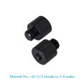 1/4 to 3/8 Inch Conversion Screw Universal Camera Dual Nuts Tripod Mount Screw Adapter Converter for DSLR Camera Tripod Quick Release Mount Adapter Gonghpng. 