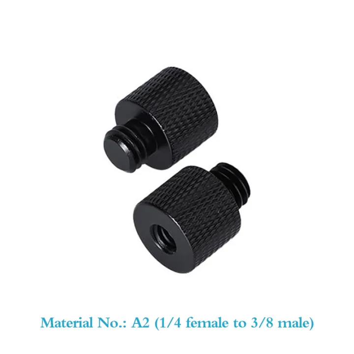 1/4%20to%203/8%20Inch%20Conversion%20Screw%20Universal%20Camera%20Dual%20Nuts%20Tripod%20Mount%20Screw%20Adapter%20Converter%20for%20DSLR%20Camera%20Tripod%20Quick%20Release%20Mount%20Adapter%20Gonghpng%20-%20Image%204