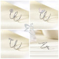 ZS 1 PC 20G Double Layers Stainless Steel Nose Ring Butterfly Star Nose Hoop Rings Ear Cartilage Tragus Helix Piercings Jewelry. 