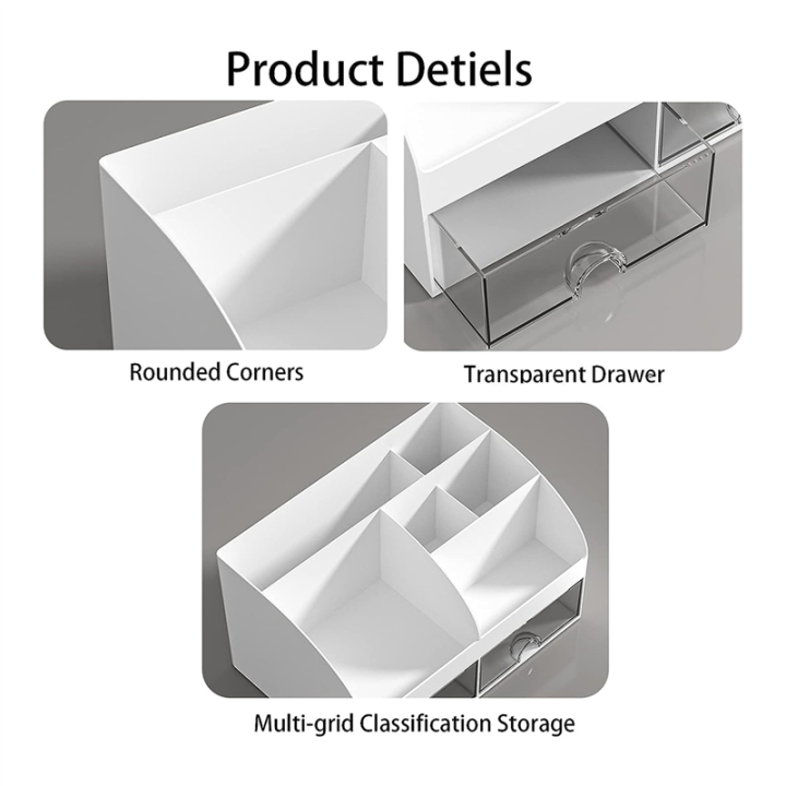 Desk%20Organiser-Office%20Organiser%20with%206%20Compartments%20and%202%20Small%20Drawers,%20Desk%20Storage%20Box%20for%20Pen%20Holders,%20Remote%20Pink%20-%20Image%208