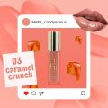 MARS Candylicious Colored Lip Gloss for Women | Hydrating & High Shine | Lightweight | Non-Sticky | Enriched with Vitamin-E, Hyaluronic Acid & Avocado Ester (4.0ml) (03-CARAMEL CRUNCH). 