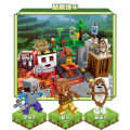 kids toys Compatible with LEGO building blocks minecraft toy MC STEVE  Cross-Border Minecraft Building Blocks Minifigures Compatible with Lego Skeleton Dungeon Building Blocks Large Box Assembly Educational Toys for Boys. 