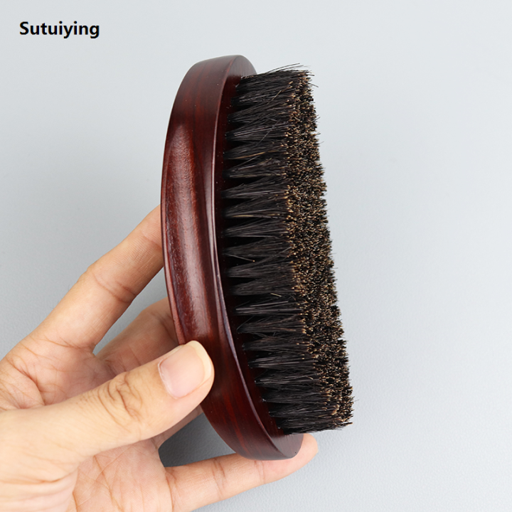 Sutuiying%201pc%20wooden%20anti-static%20bristle%20men's%20beard%20brush%20high-end%20curved%20bristle%20bamboo%20wooden%20beard%20comb%20men's%20styling%20tool%20-%20Image%205