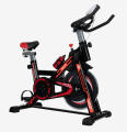 Indoor Exercise Spin Bike With Multifunctional Display & 6KG Fly Wheel | Resistance Adjustable Spin Exercise Bike - Upto 120Kg. 