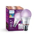 Philips Wiz Wi-Fi Enabled B22  LED Smart Bulb, Compatible with Amazon Alexa and Google Assistant(16M Colours +Shades of White + Dimmable + Tunable). 