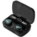 M10 Tws Wireless Sports Earbuds Touch Headset Led Display Bass Wireless Earbuds with Free earphon. 