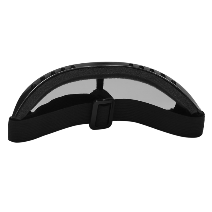 FORIDE%204X%20Goggles%20Clear%20Glasses%20Wind%20Dust%20Protection%20Motorcycle,%20Black%20-%20Image%202