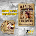 One Piece Anime Bounty Wanted Poster Set Of 10 Gol D Roger Whitebeard Ace Sabo Boa Hancock Eustass Captain Kid Law Doflamingo Mihawk Buggy. 