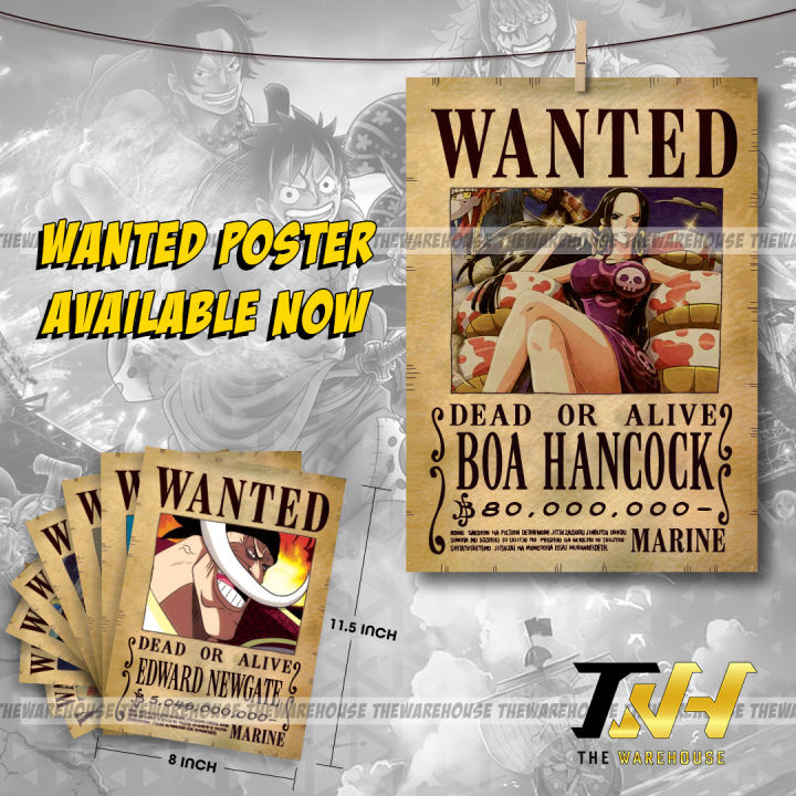 One%20Piece%20Anime%20Bounty%20Wanted%20Poster%20Set%20Of%2010%20Gol%20D%20Roger%20Whitebeard%20Ace%20Sabo%20Boa%20Hancock%20Eustass%20Captain%20Kid%20Law%20Doflamingo%20Mihawk%20Buggy%20-%20Image%202