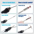 JAERBEE Engraving Pen Electric Engraving Tool Kit Rechargeable DIY Mini Engraver Pen for Carving Glass Wood Stone A. 