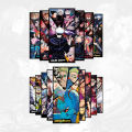 Jujutsu Kaisen Anime Series Gojo Satoru Sukuna Itadori Geto Suguru Megumi Nobara Toji Fushiguro Nanami Yuta Todo Mahito Jogo Hanami Choso Mahoraga Set of 15 Poster. 