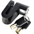 Disc Brake Lock For Two Wheelers With Free Gear Shifter. 