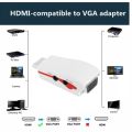 (VAG Cable) Full HD 1080P HDMI to VGA Adapter for Power and Audio. 