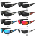 S_way Vintage Biker Gangster Style Polarized Sunglasses Driving Riding West Coast Hip-Hop Shades Wraparound Sun Glasses for Men. 