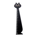 Wood Animal Ruler School Supplies Drawing Gift Cartoon Cat Ruler Stationery Ruler Wooden Ruler for Girls Boys Kids Children. 