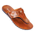 TITEX Tan Color Simple Pattern Design Slides For Men 11-5207. 