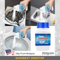 260g Clog Remover Drain Pipe Basin Cleaner Clogged Drainage Remover Powder Removing Blockage. 