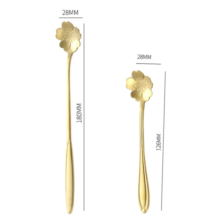 8Pcs/Set%20Dessert%20Spoon%20Reusable%20Safe%20Stainless%20Steel%20Flower%20Coffee%20Tea%20Spoon%20for%20Kitchen%20-%20Image%204