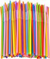 Large Straw, Diy Shape Creative Straw, Folding Art Shape, for Milk Tea Shop Coffee Shop Hotel Party Decoration -100PCS Approx. 