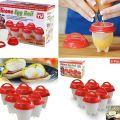 Silicone Eggettes Egg Cooker Hard Boiled Eggs Without Shell For Egg Tools. 