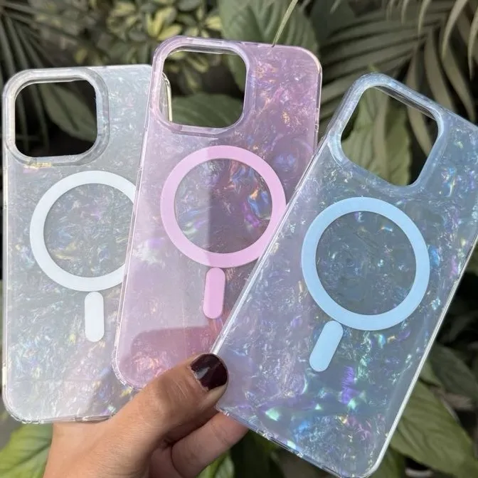 PearlShell%20Magsafe%20Case%20For%20iPhone%2014%20%20Plus%20By%20Panchakumari%20Mobile%20Hub%20-%20Image%207